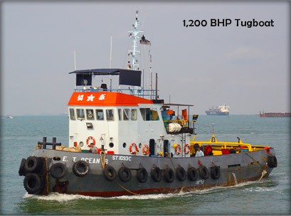 1,200 BHP Tugboat